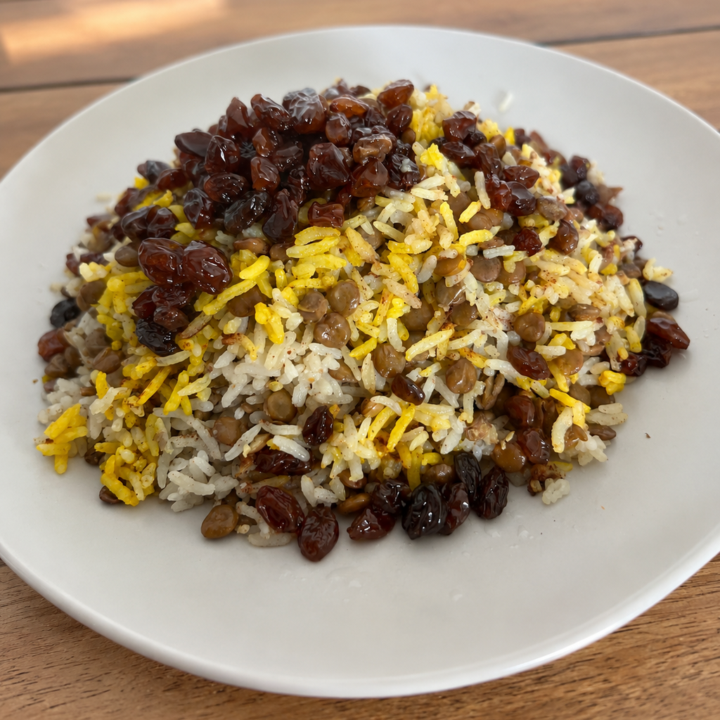Adas Polo — عدس پلو