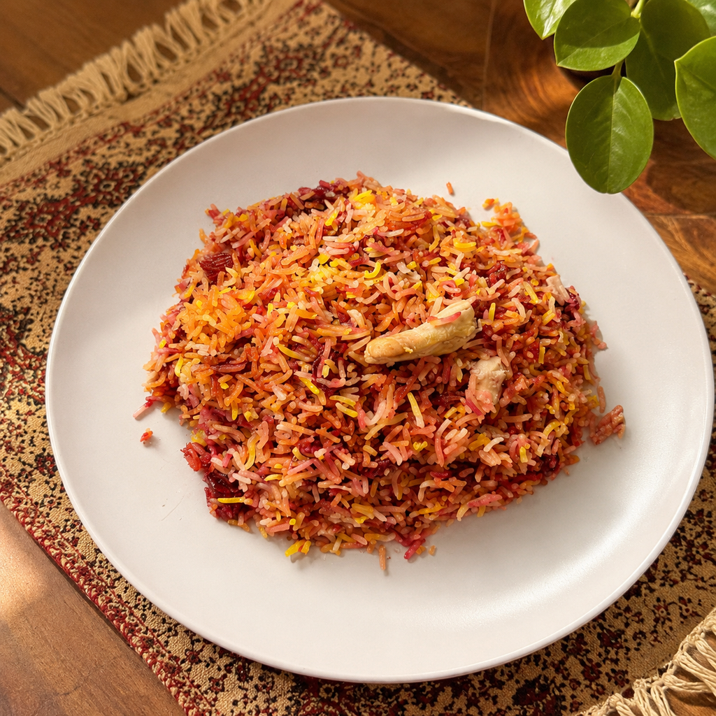 Albalo Polo — آلبالو پلو