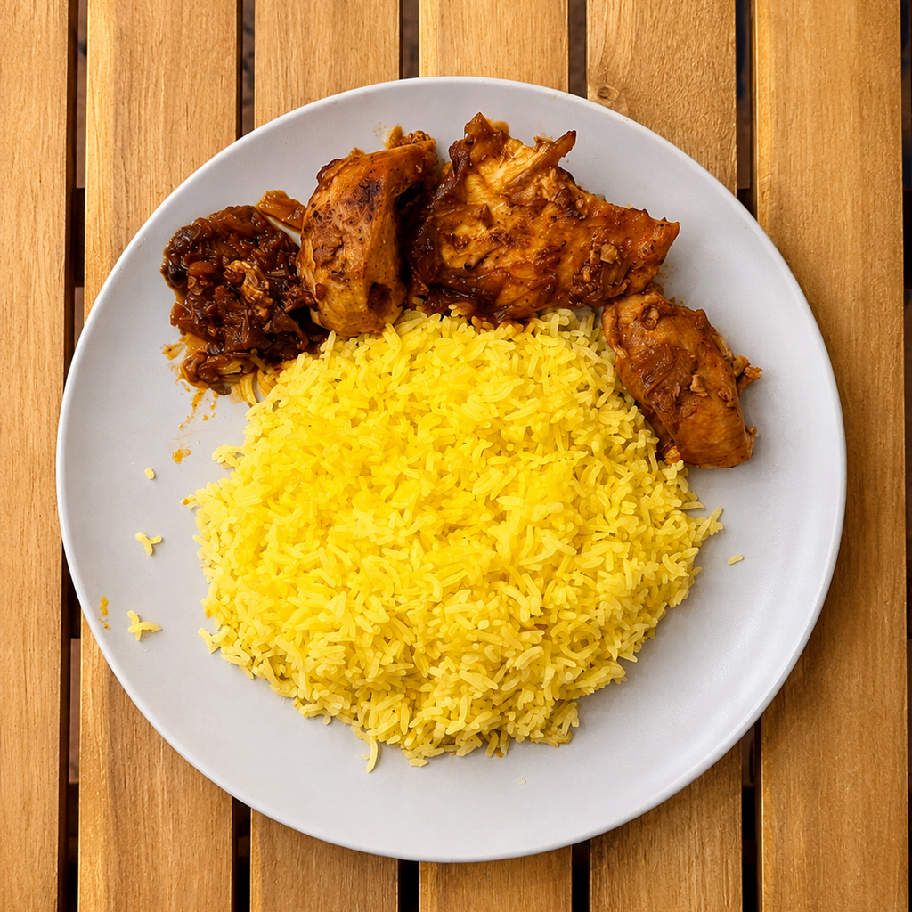 Chelo Morgh — چلو مرغ