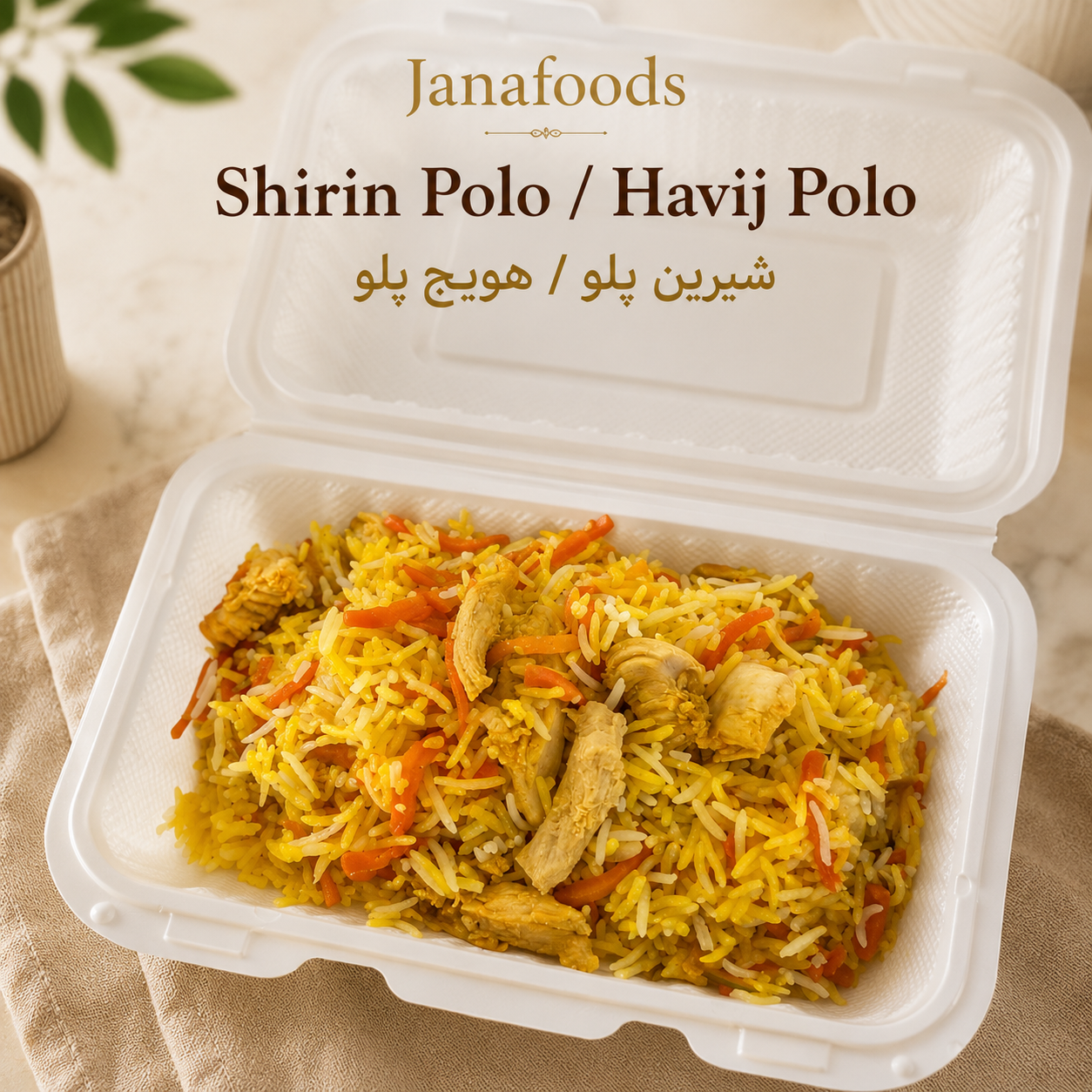 Shirin Polo / Havij Polo — شیرین پلو / هویج پلو