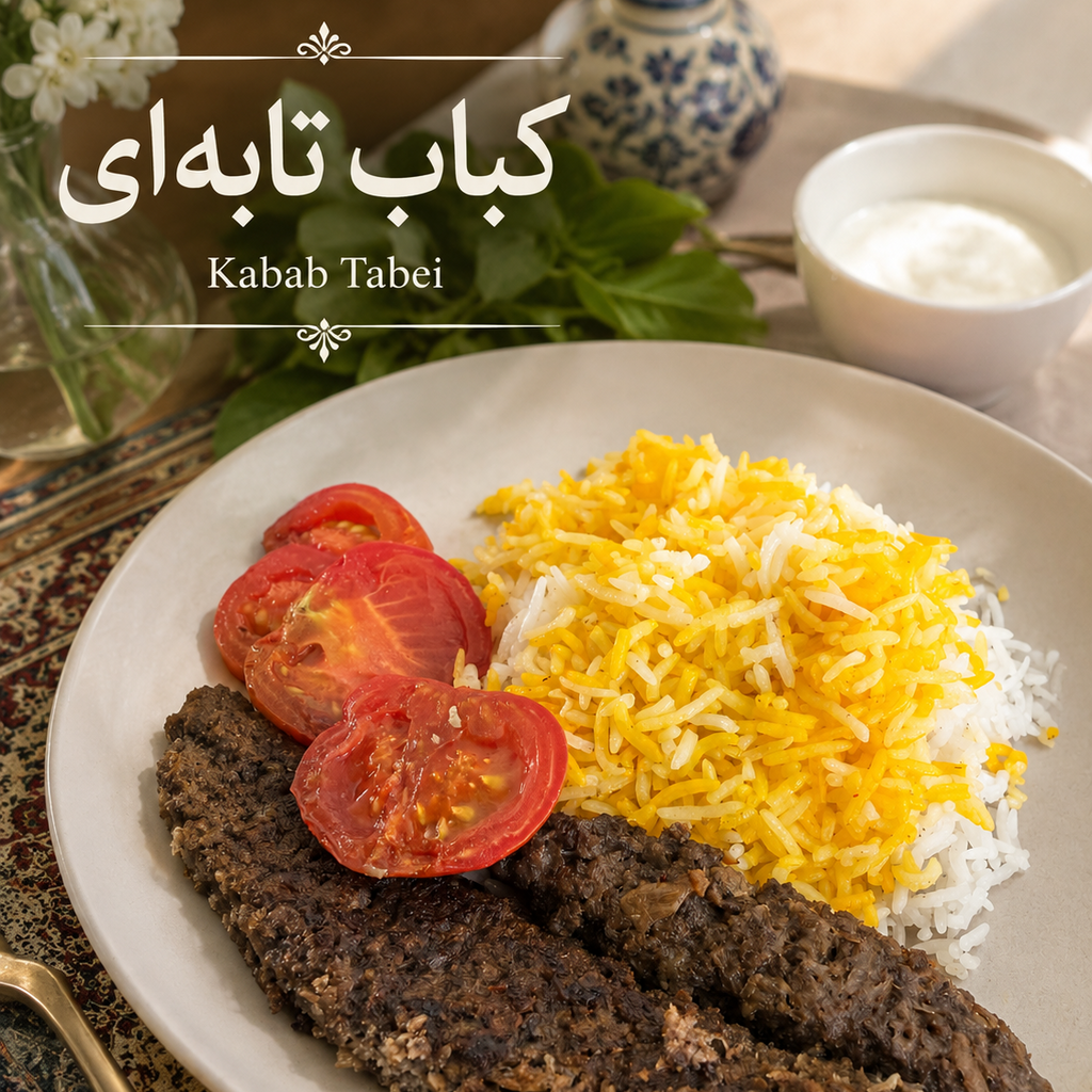 Kabab Tabei — کباب تابه‌ای