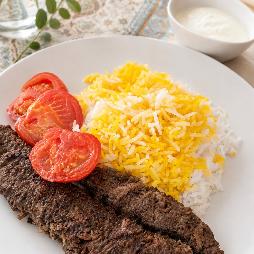 Kabab Tabei — کباب تابه‌ای