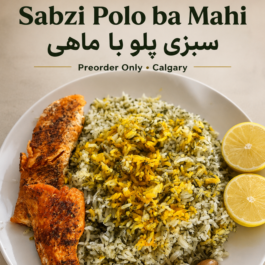 Sabzi Polo ba Mahi — سبزی پلو با ماهی